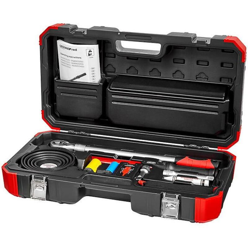 WIELMONTAGESET              R6890 (11ST)GEDORE RED
