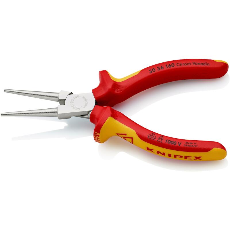 Knipex - 30 36 160 - Ronde langbektang - vde - 160 mm - 41190269