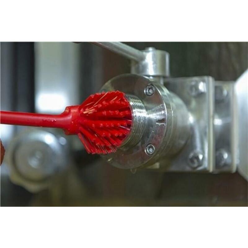 BROSSE À VAISS.POL.M BLANC  4337/5  255X60MM VIKAN