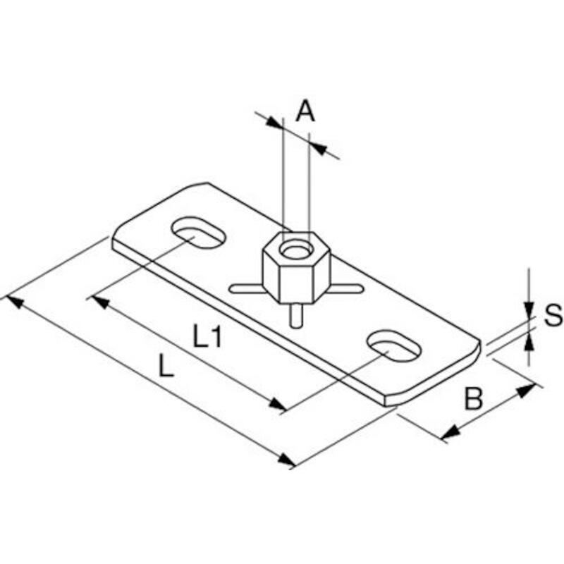 PLAQUE DE BASE              GPL M8         FISCHER