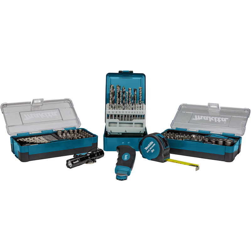 BOOR-/BITSET IN KOFFER      B-49884  (116ST)MAKITA