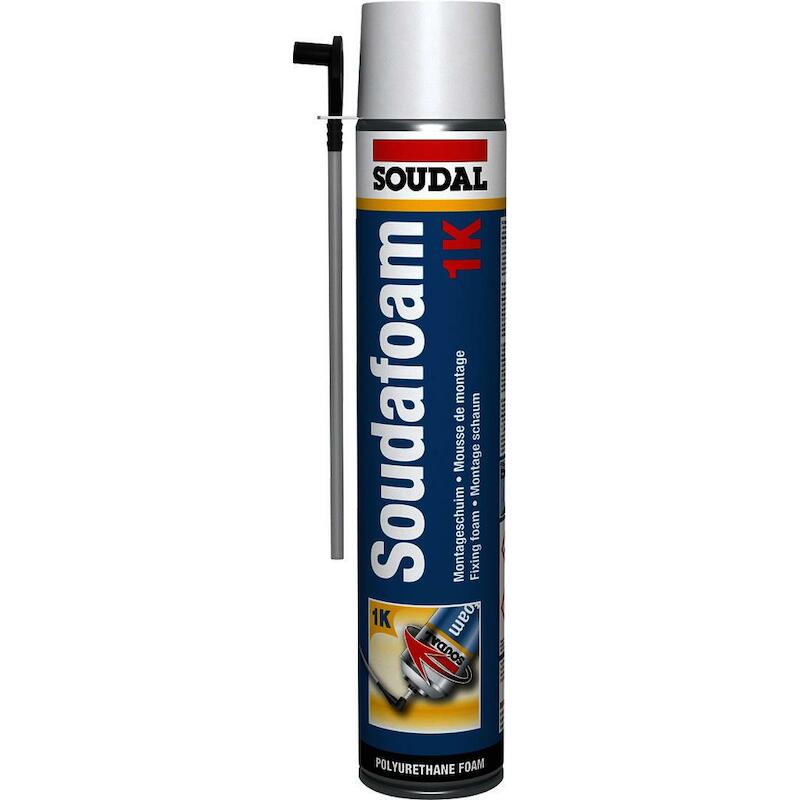 POLYURETHAAN SCHUIM - SOUDAL SOUDAFOAM 1K - 750 ML