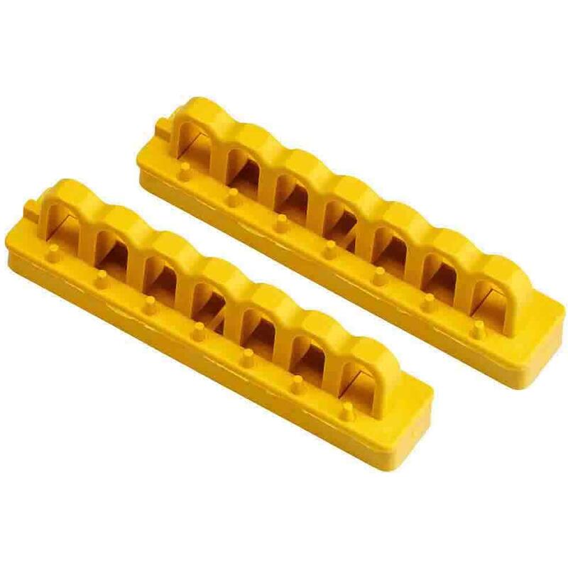 MONTAGE RAIL 051264 101MM YL.MOUNTING RAILS 2/P