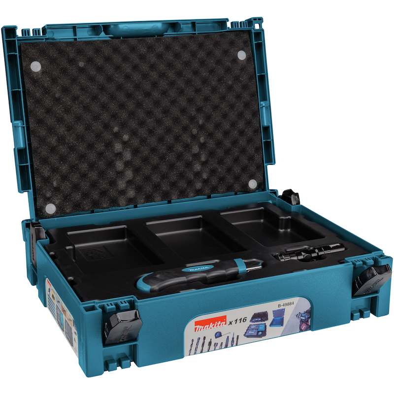BOOR-/BITSET IN KOFFER      B-49884  (116ST)MAKITA