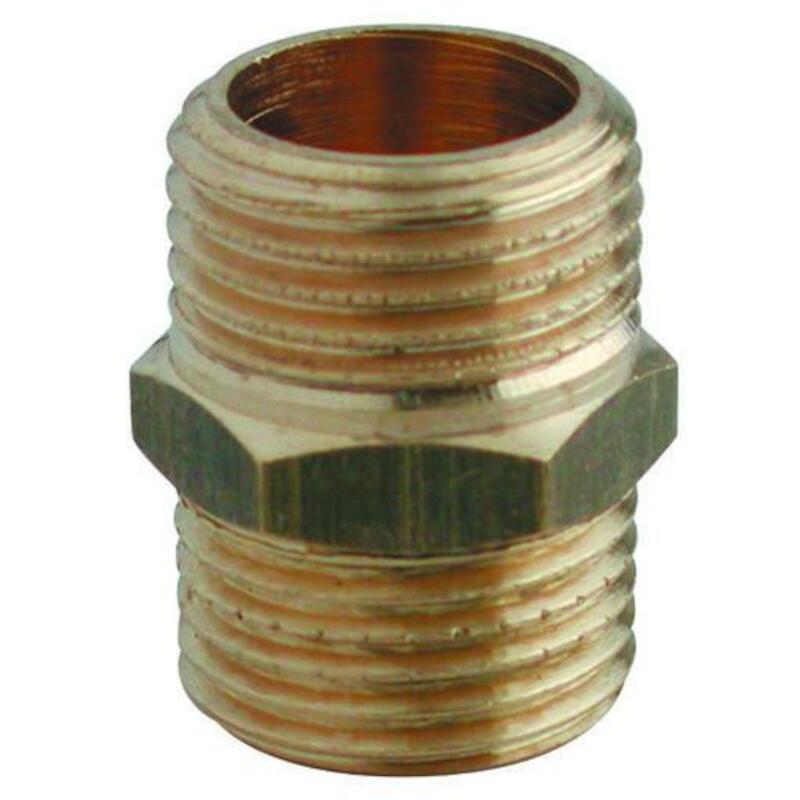 NIPPEL 1/2" X 1/2"          02773      MESS.