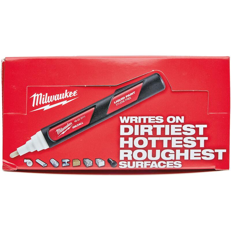 Milwaukee - Vloeibare verfmarker - inkzall - Wit - 48223711 - 02865738