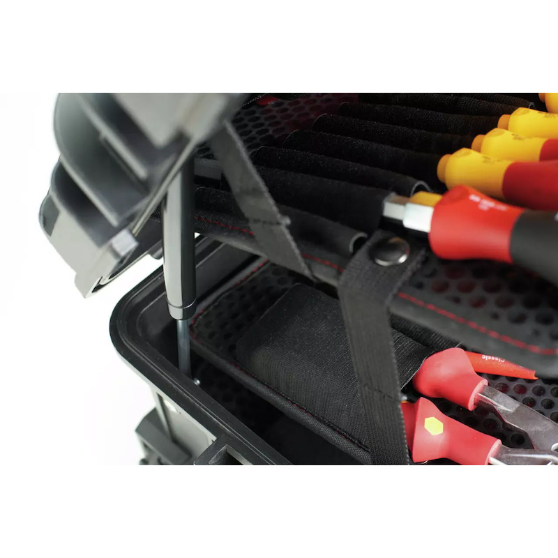 JEU D'OUTILS ÉLECTRICIEN COMPETENCE XL MÉLANGÉ, 83PCS Y COMPRIS UN COFFRET - 9300702 - WIHA