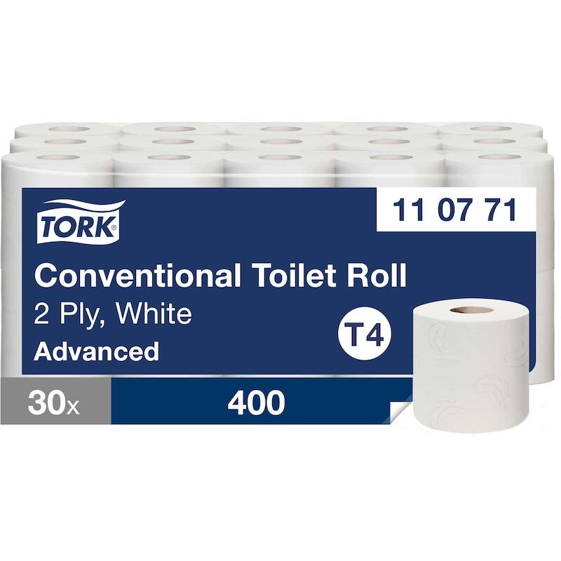 PAPIER-WC ADVANCED ROUL.    110771-400PCS-2P. TORK