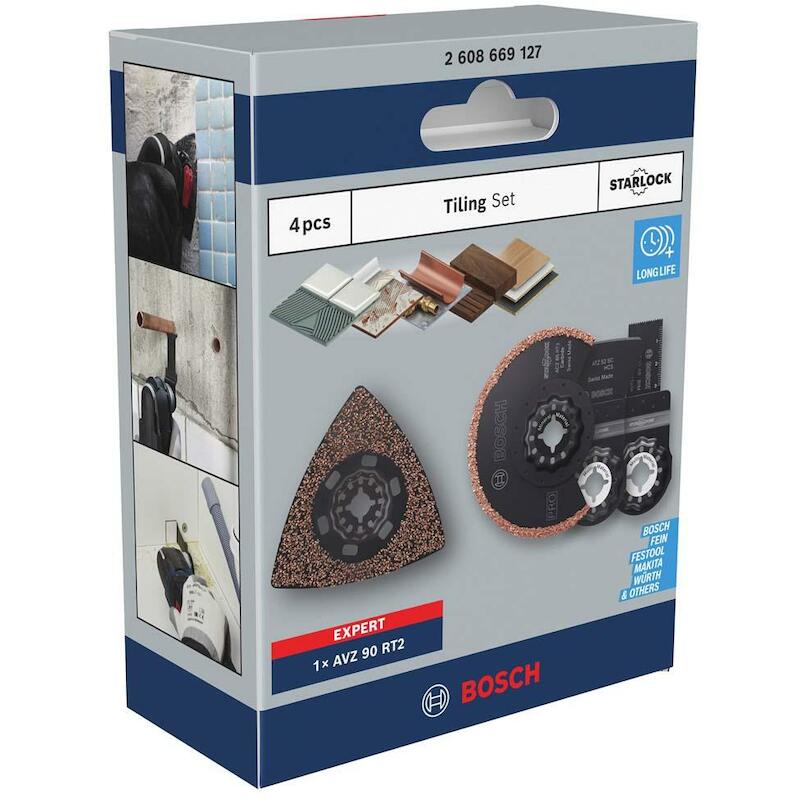 TEGELZAAGBLADENSET          2608669127 (4ST) BOSCH