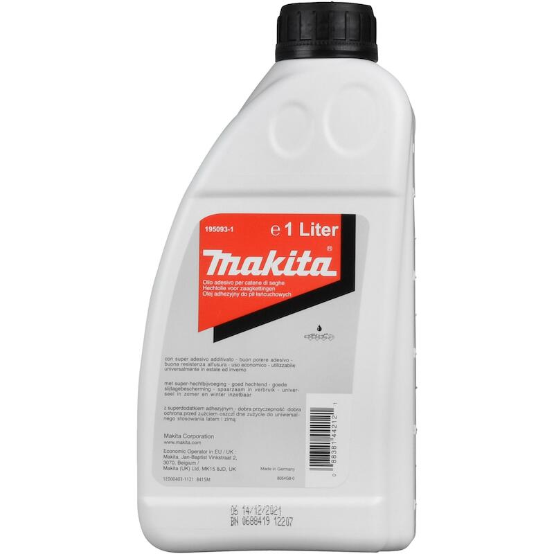 ENSEMBLE D'HUILE DE CHAÎNE, 1 L - 195093-1 - MAKITA