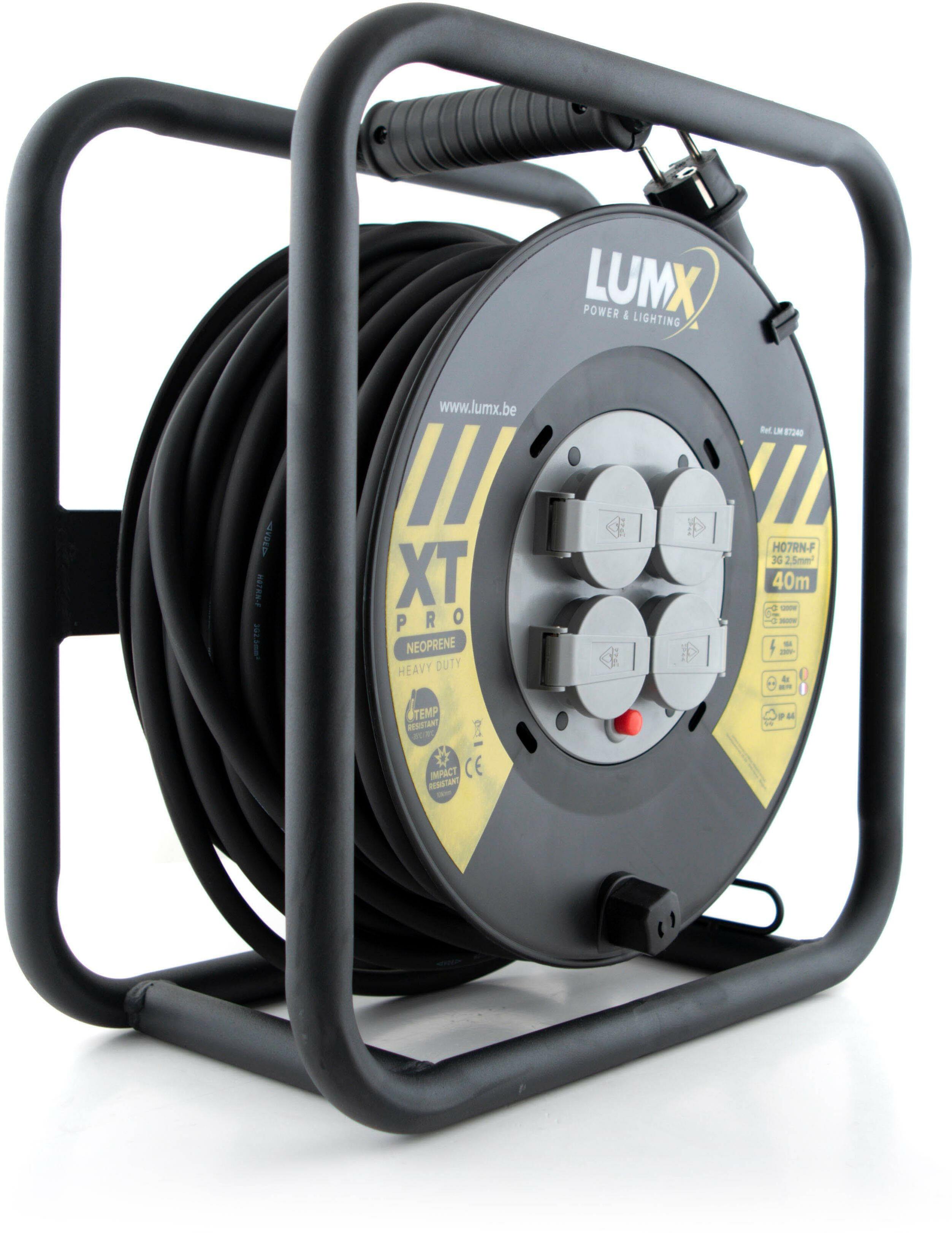 KABELHASPEL BE NEOPR 3X2,5  LM 87240 - 40M    LUMX