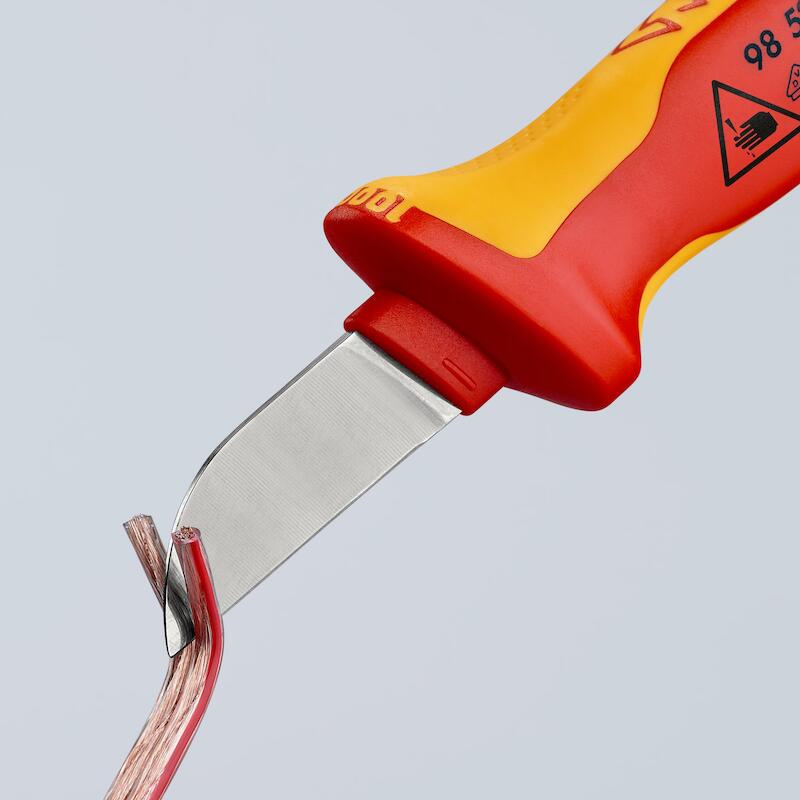 CABLE KNIFE VDE             98 52 - 50X180  KNIPEX