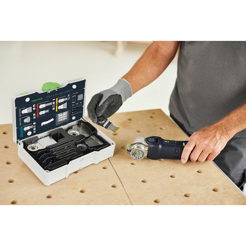 KIT DE LAMES DE SCIE POUR SCIE OSCILLANTE SYS3 S 76-OSC-SORT/7 - 578116 - FESTOOL