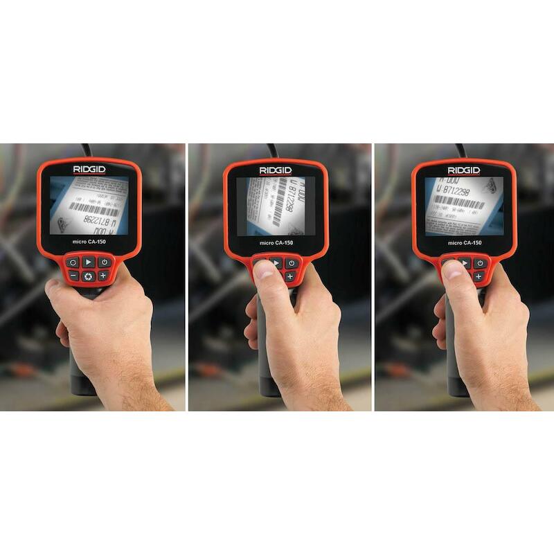 INSPECTIECAMERA MICRO 3,5"  CA-150 4XAA     RIDGID
