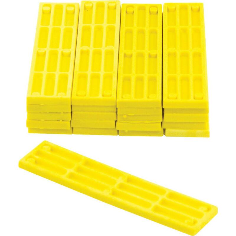 STEUNBLOKJE PP 100X22X6     120751 - ZWART  SOUDAL