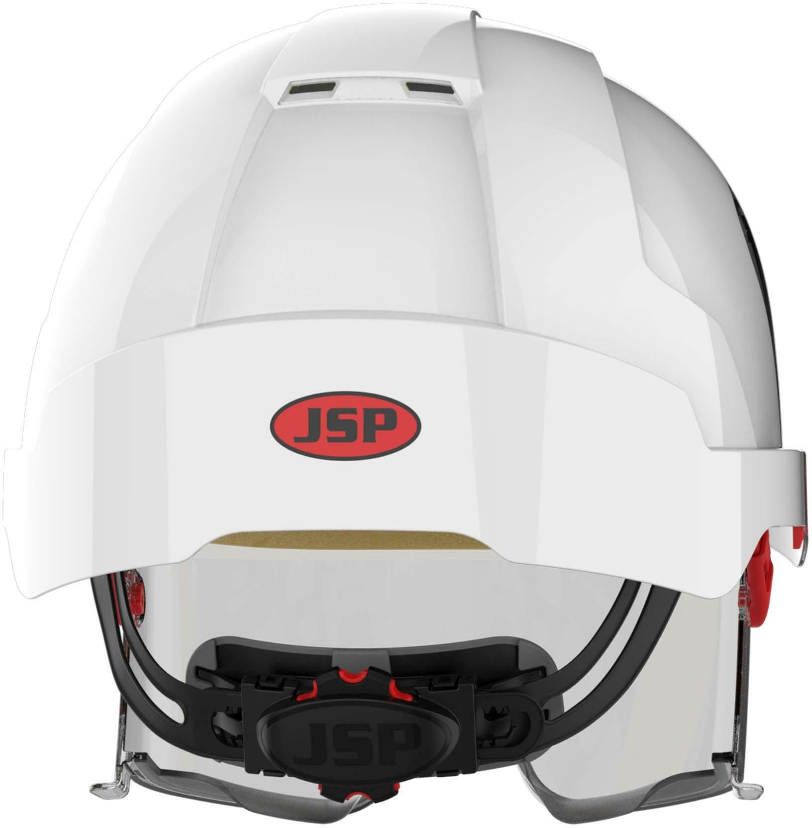HELM VENTIL.+DRAAIKNOP      EVO WIT VISTALENS  JSP