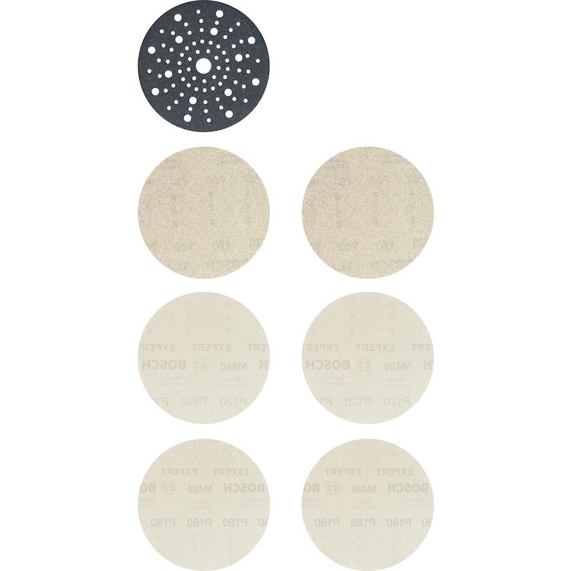 SET ABRASIIFS BOIS 150MM    2608901203  (7PC)BOSCH
