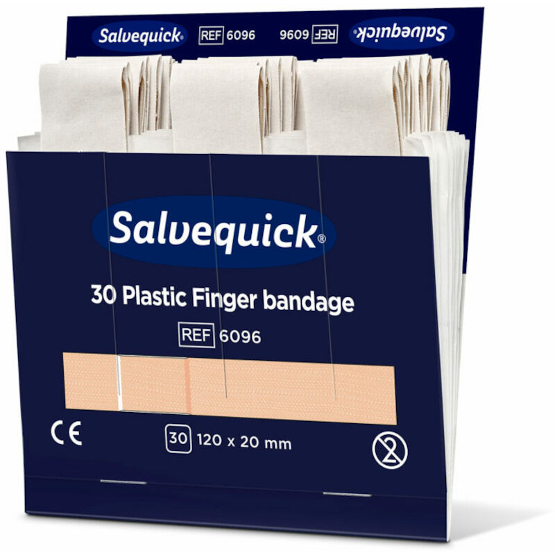 PLEISTER PLASTIEK LANG      6096    (6X30ST) SALVE
