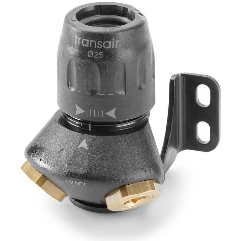 PLAQUE FIX.45°25MM - 2X1/2" 6682 25 21    TRANSAIR