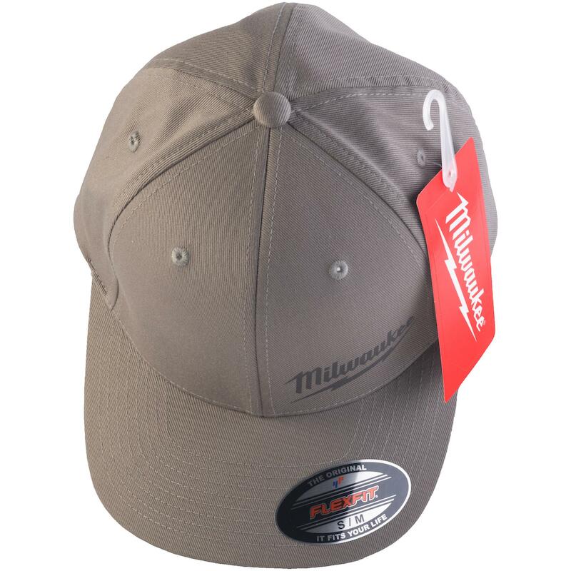 BASEBALL CAP GRIJS          BCSGR    S/M MILWAUKEE