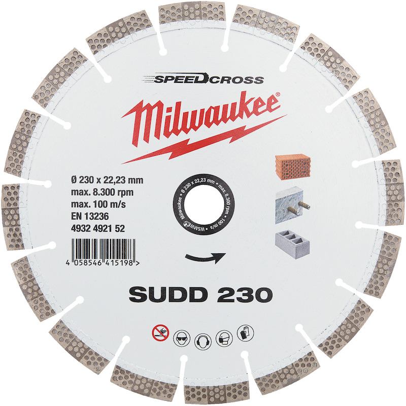 DIAMANTSCHIJF 230MM         4932492152 SUDD MILWAU