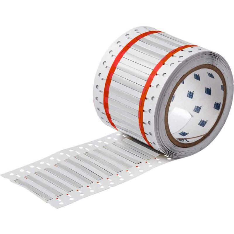 KRIMPKOUS - BRADY 117070 - WIT 19,05X 8,5 MM (5000EA)