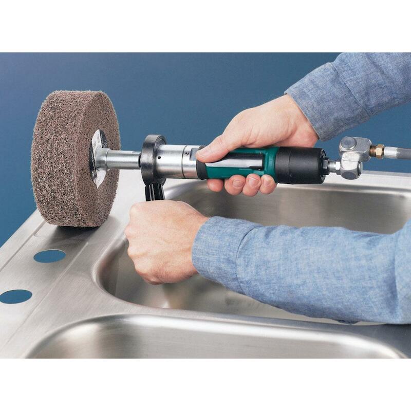 MEULEUSE DROITE PNEUM.200MM DYNASTRAIGHT DYNABRADE