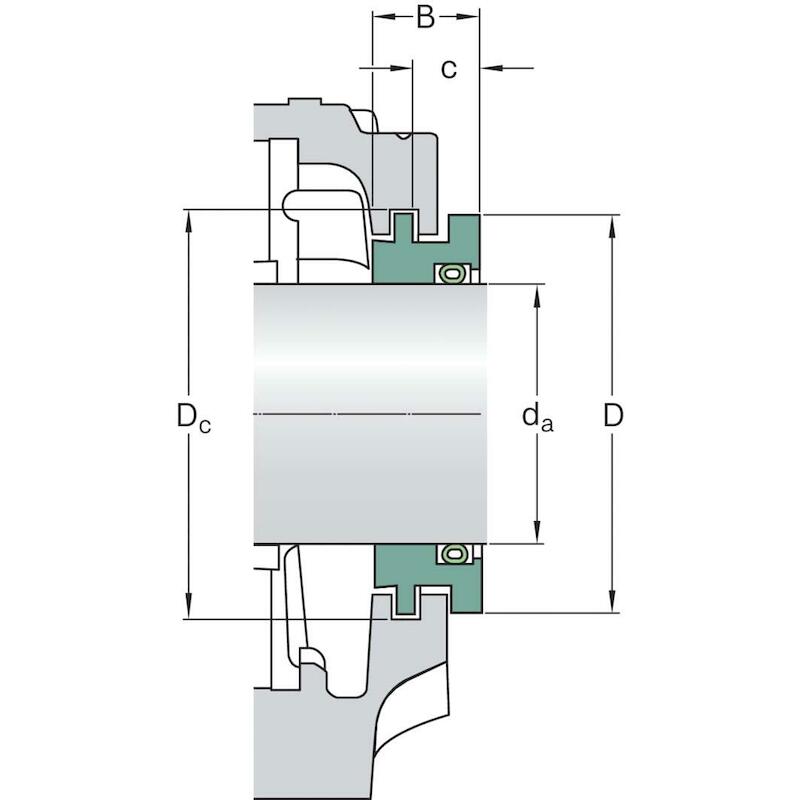 LABYRINTAFDICHTING 150MM    TSN 3034 S         SKF