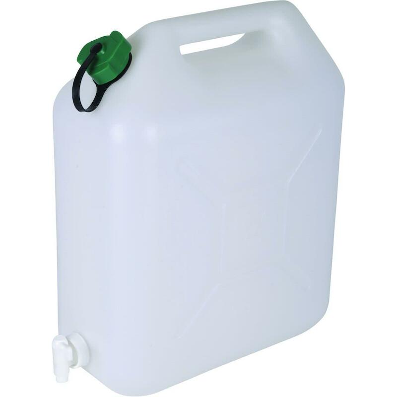 JERRYCAN PVC BLANC +ROBINET 23231 - 20L        EDA