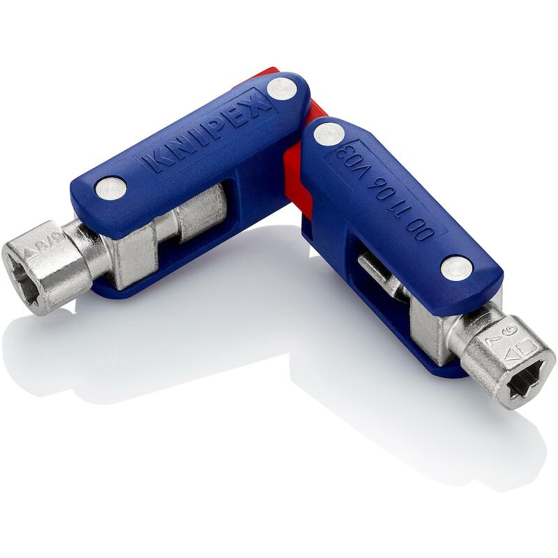 Knipex - Universal control cabinet key - 00 11 06 V03 - DoubleJoint - 62 mm - 03041203