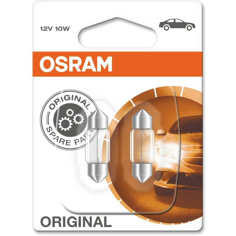 OSRAM 6438 LAMPEN 12V 10W SV8,5-8