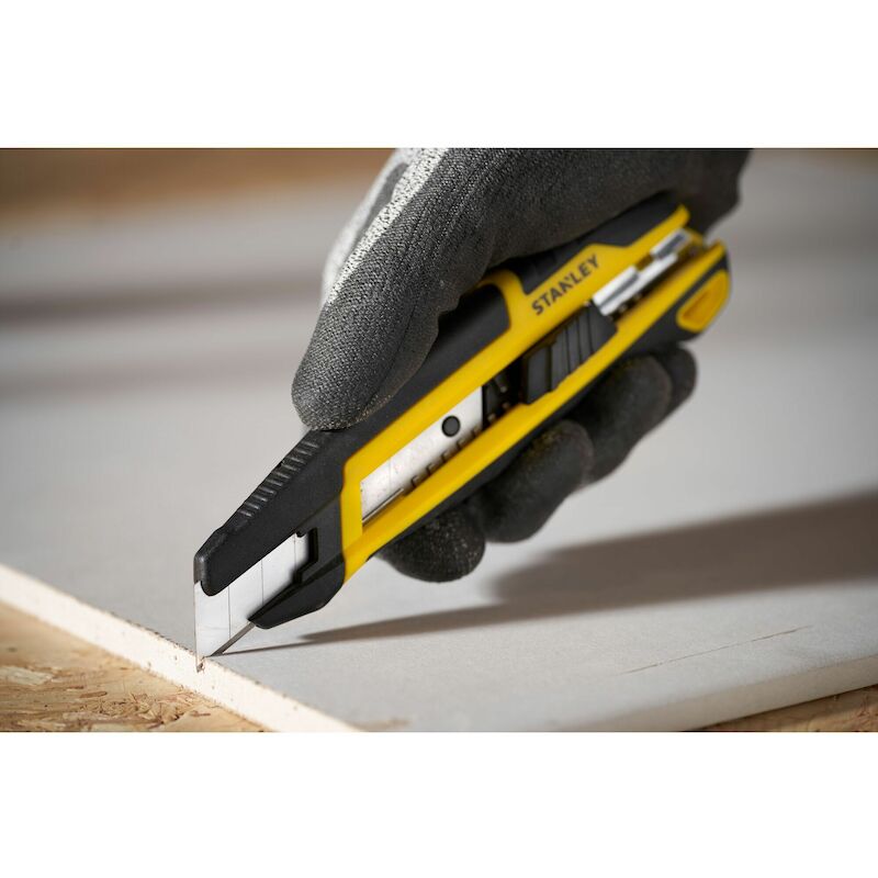 Stanley - Snap-off knife - STHT10500-0 - mpp Quick Snap - with locking wheel - 18 mm - 03305808