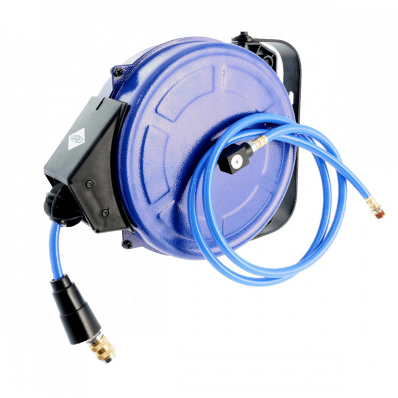 ENROULEUR TUYAU PNEU.MUR PU 4650808 PU/8M AIRPRESS