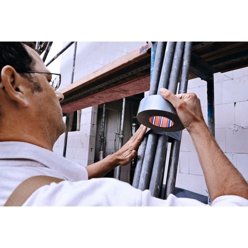 Tesa - Ruban adhésif toilé duct tape - 4662 - 48 mm x 50 m - 230 µm - noir - 19091018