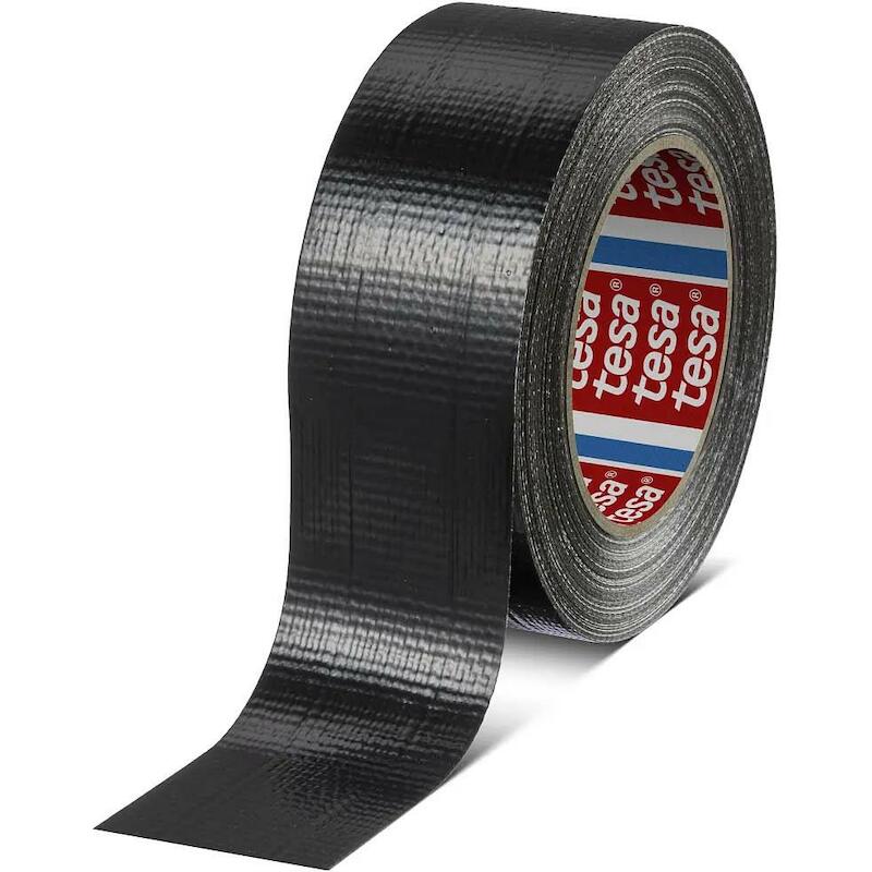 DUCT-TAPE TESABAND ZWART    4615  50MM X 50M  TESA