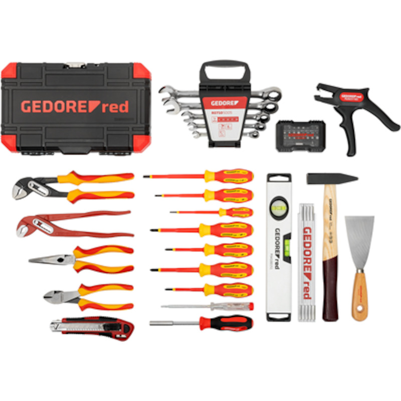 GEREEDSCHAPSET ELEKTRICIEN  R21652089 (89ST)GEDORE