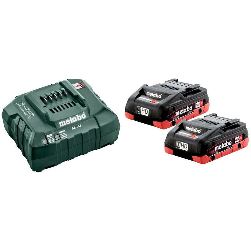 ACCU+CHARG.18V/2X4AH        685163000       METABO