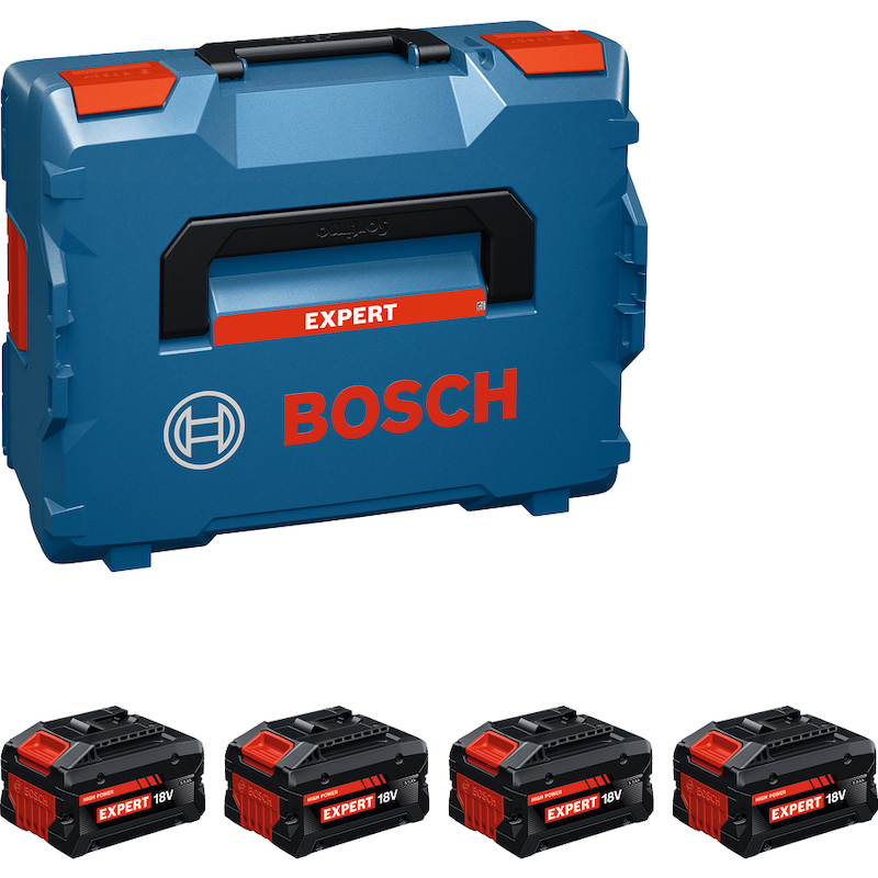 ACCUSET EXBA18V 4X8AH       1600A0373H (L-BOXX)BOS