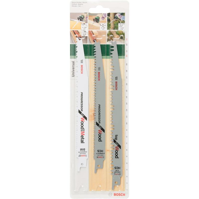 RECIPROZAAGBLADENSET HO/MET.2609256797  (3ST)BOSCH