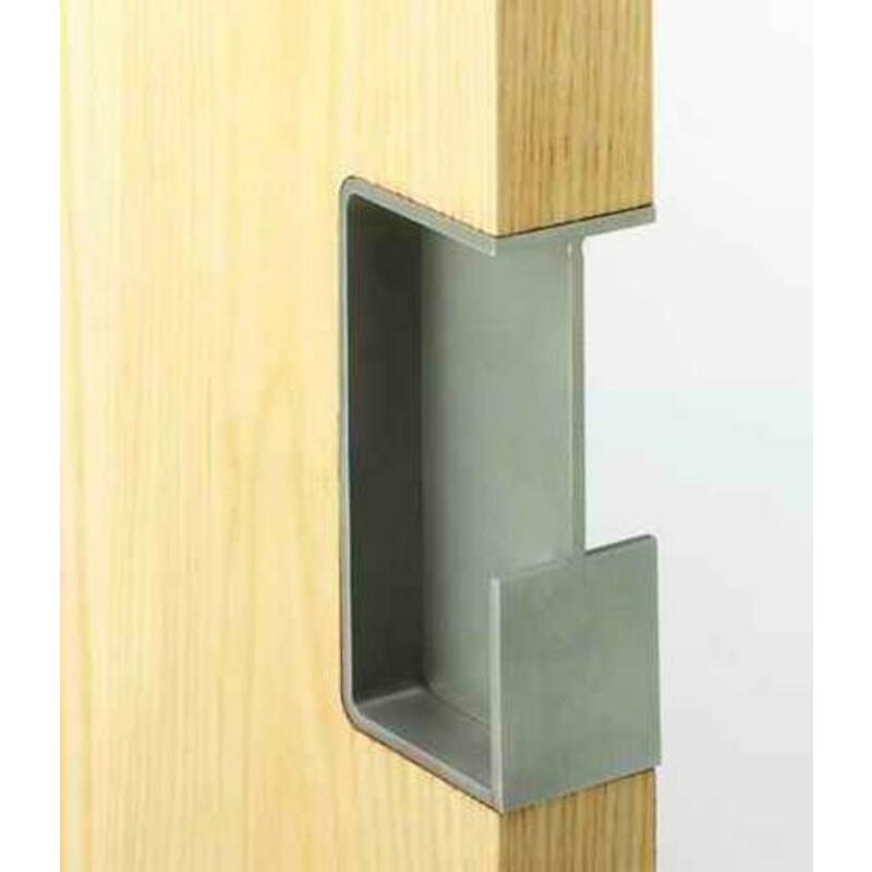 POIGNÉE À ENC.ARRONDI INOX  I4250 - 40MM   DIDHEYA