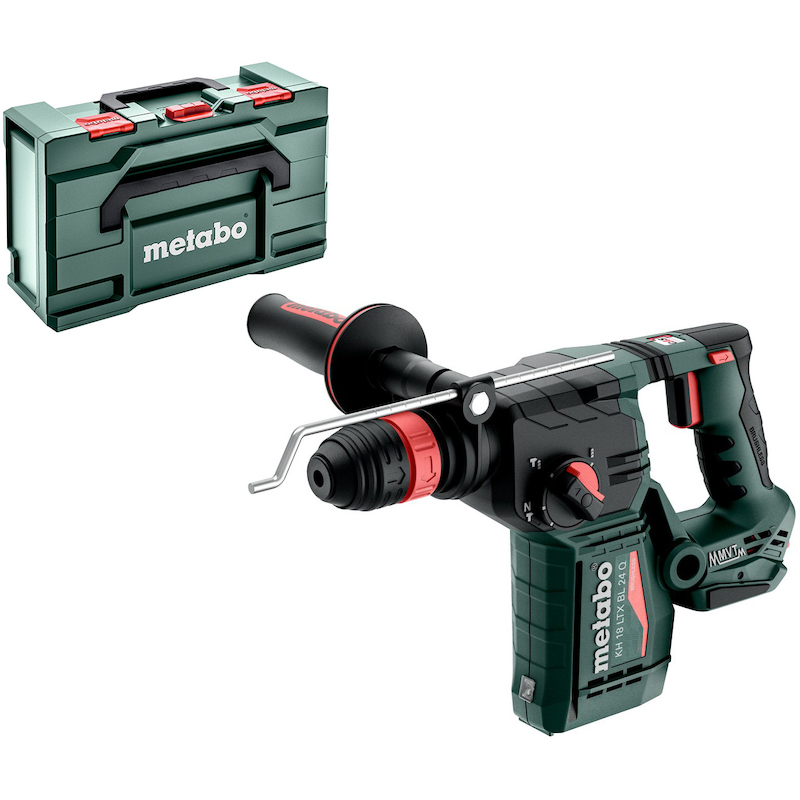 Metabo - Cordless combination hammer - kh 18 ltx bl 24 Quick - SDS-plus - 18 V - 2.2 j - body - metaBOX 165 L - 03228731