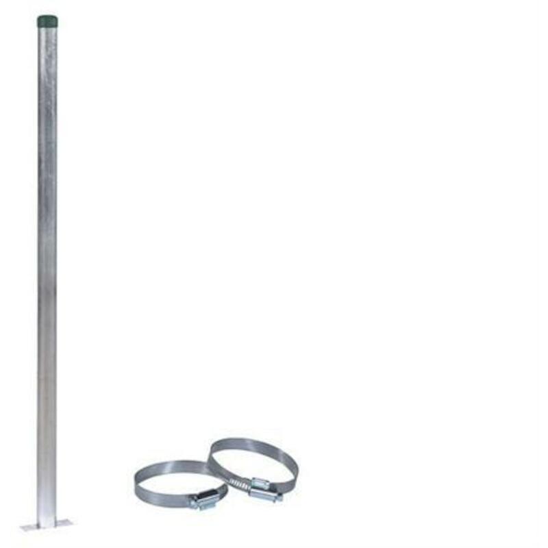 PILLER POUBELLE GALV.       60X60X1500MM PLASTIBAC