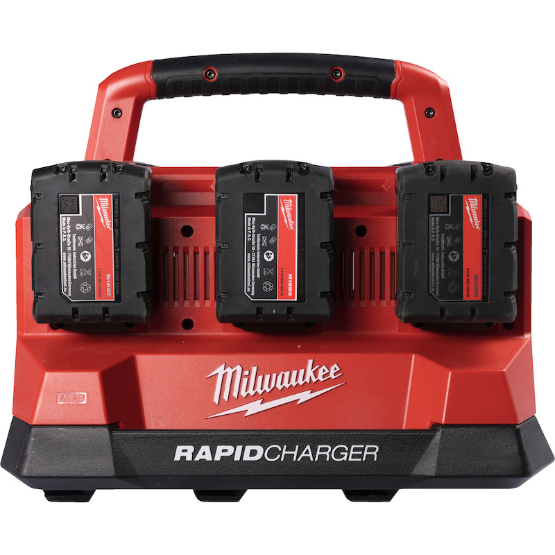 CHARGEUR POUR 6 ACCU        M18 PC6 EU PACKOUT MIL