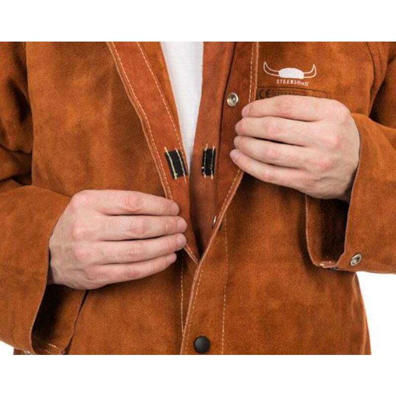 VESTE SOUDEUR LAVA BROWN      44-7300    XL WELDAS