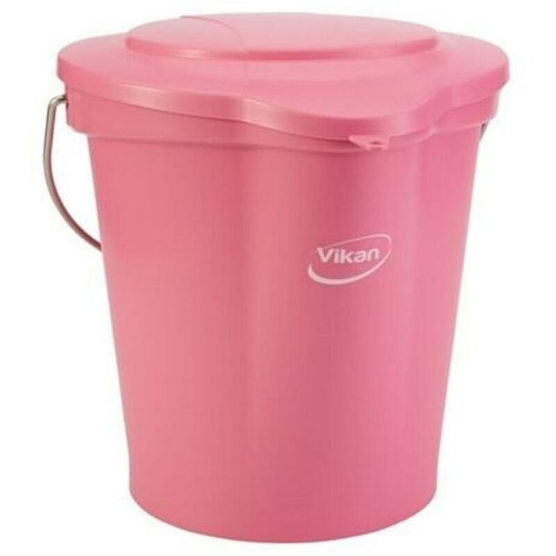 SEAU PP/INOX ROSE           5686/1 - 12L     VIKAN