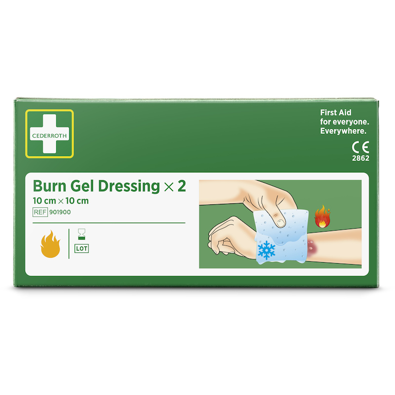 BRANDWONDENCOMPRES 10X10MM  901900 (2ST) CEDERROTH