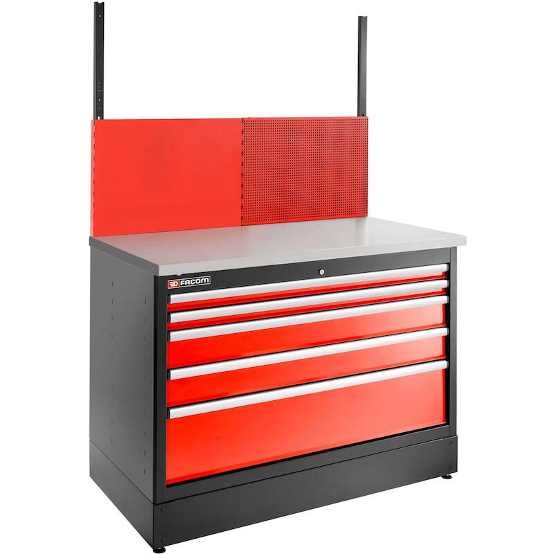 MEUBLE BAS 5 T. XL ROUGE    JLS3-MBD5T       FACOM