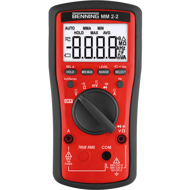 MULTIMETER DIGITAAL MM2-2   044692         BENNING
