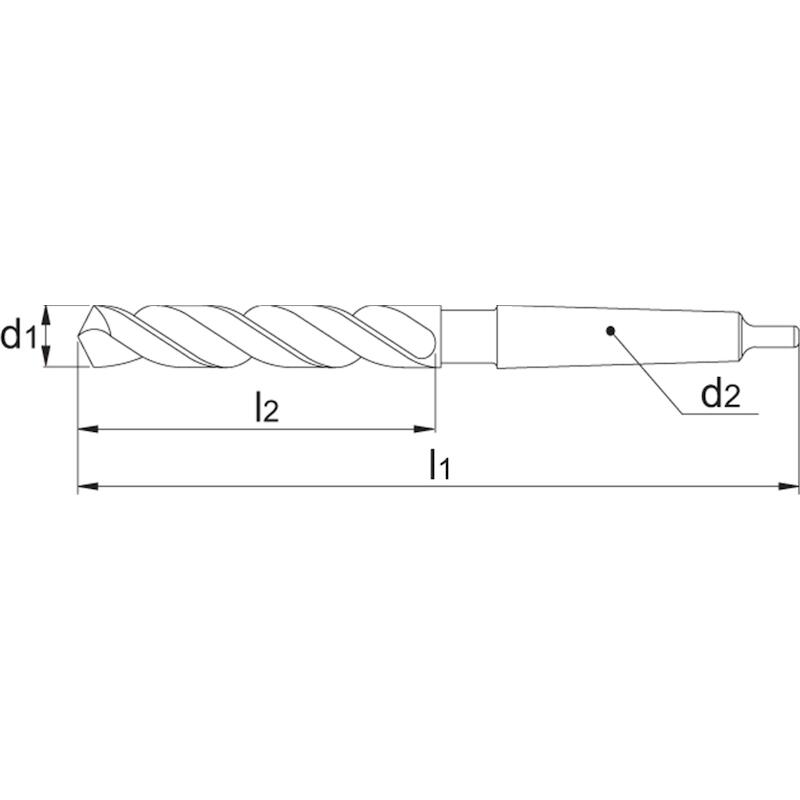 FORET ECO HSS DIN 345 LAMINÉ, CM 2 20,0 MM - 124002000 - INTERNATIONAL TOOLS