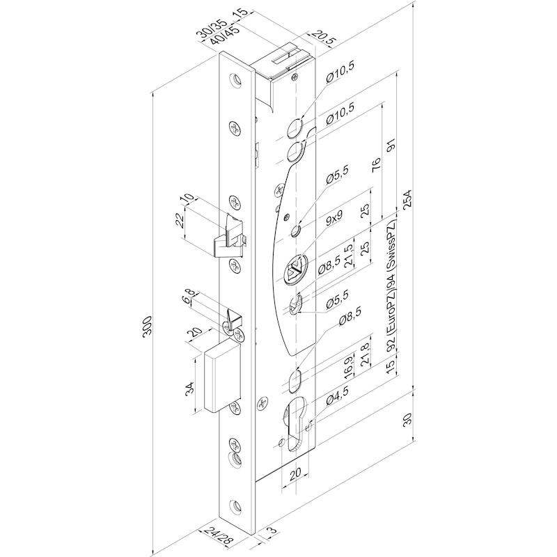 SOLENOIDESLOT 12-24V 35MM   709X202PZ---G41 EFFEFF